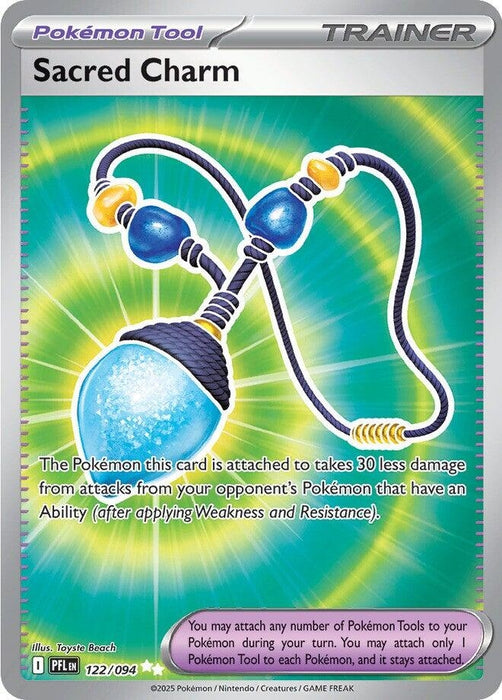 Image for Sacred Charm (122/094) [ME02: Phantasmal Flames] - Pokemon