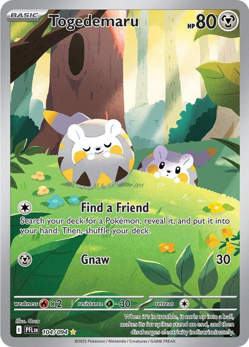 Image for Togedemaru (104/094) [ME02: Phantasmal Flames] - Pokemon