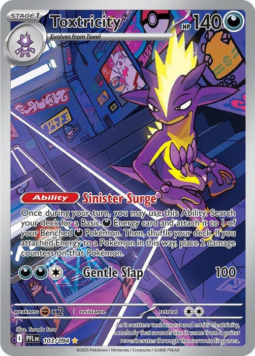 Image for Toxtricity (103/094) [ME02: Phantasmal Flames] - Pokemon