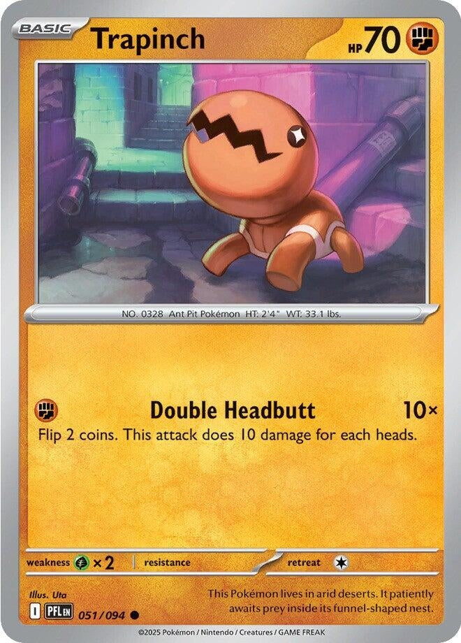 Image for Trapinch (051/094) [ME02: Phantasmal Flames] - Pokemon