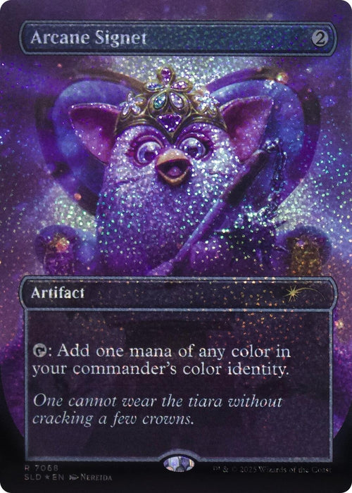 Image for Arcane Signet (7068) (Confetti Foil) (7068) - Magic: The Gathering