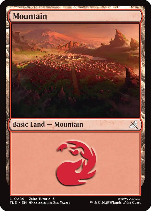 Image for Mountain (0289) (289) [Avatar: The Last Airbender: Eternal-Legal] - Magic: The Gathering