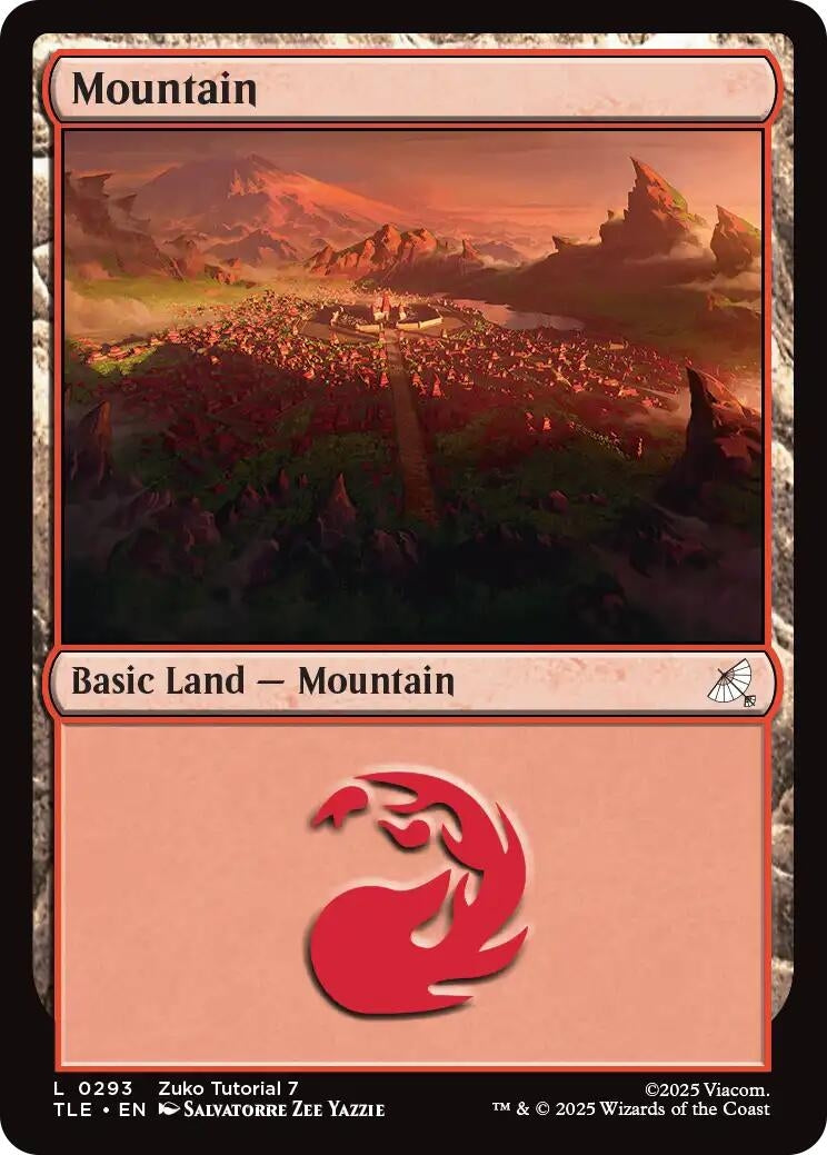 Image for Mountain (0293) (293) [Avatar: The Last Airbender: Eternal-Legal] - Magic: The Gathering