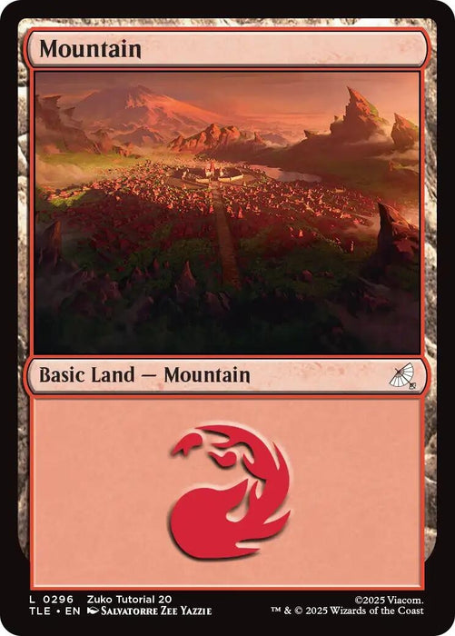Image for Mountain (0296) (296) [Avatar: The Last Airbender: Eternal-Legal] - Magic: The Gathering