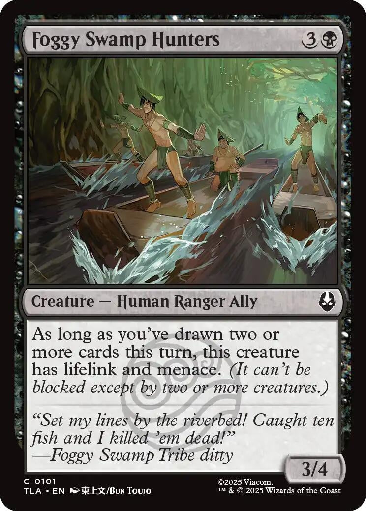 Image for Foggy Swamp Hunters (101) [Avatar: The Last Airbender] - Magic: The Gathering