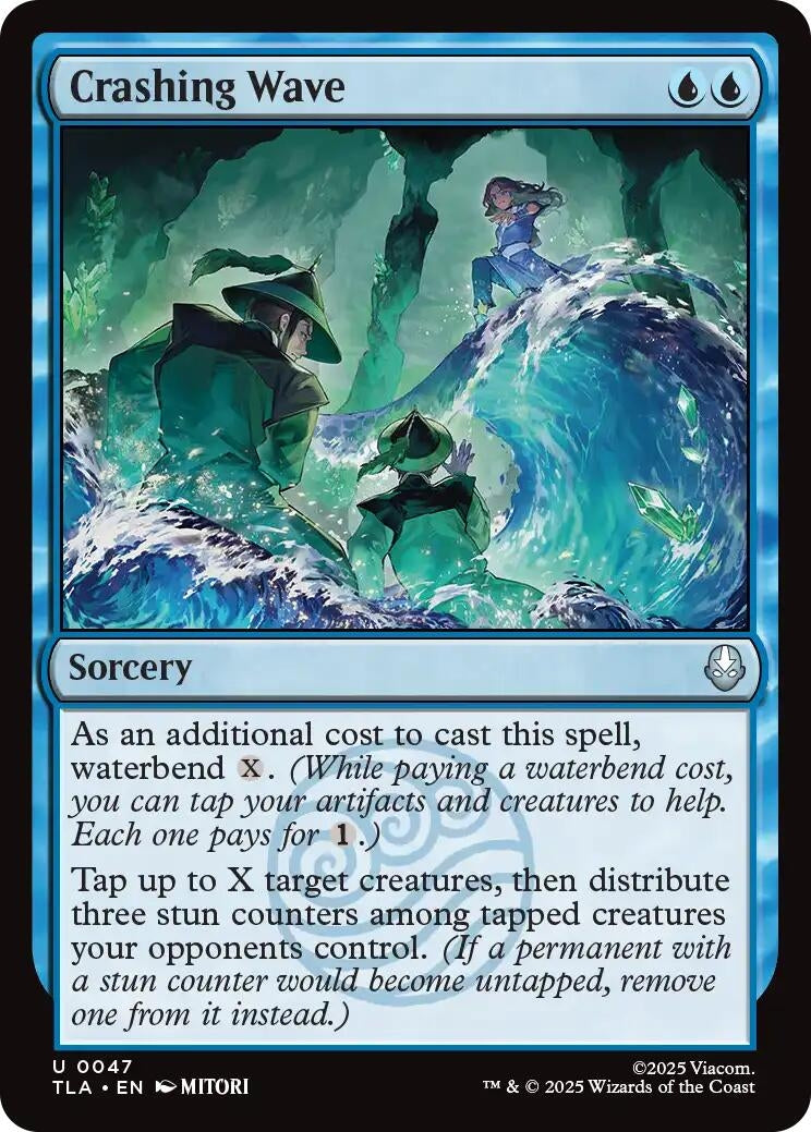 Image for Crashing Wave (47) [Avatar: The Last Airbender] - Magic: The Gathering