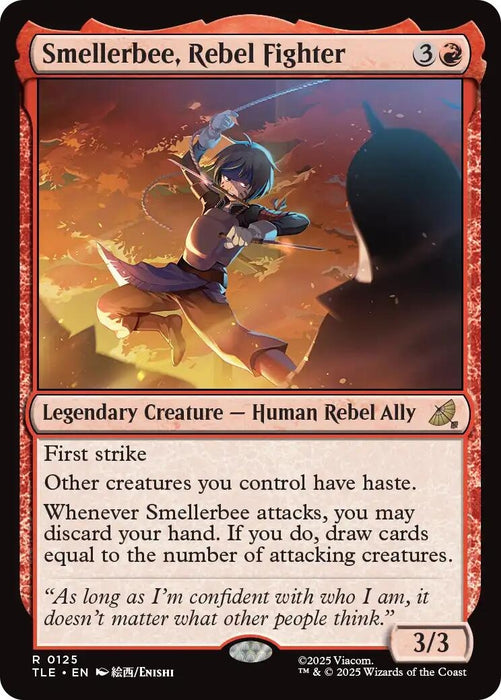 Image for Smellerbee, Rebel Fighter (125) [Avatar: The Last Airbender: Eternal-Legal] - Magic: The Gathering