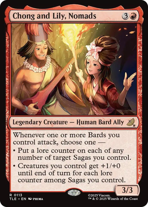 Image for Chong and Lily, Nomads (113) [Avatar: The Last Airbender: Eternal-Legal] - Magic: The Gathering