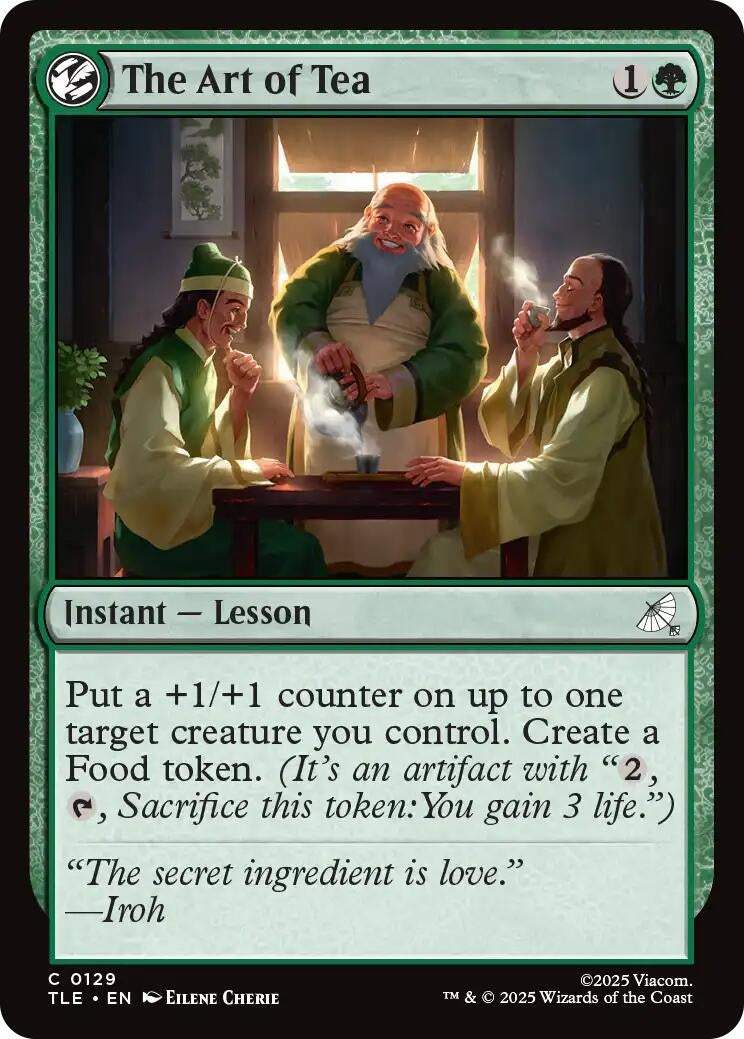 Image for The Art of Tea (129) [Avatar: The Last Airbender: Eternal-Legal] - Magic: The Gathering
