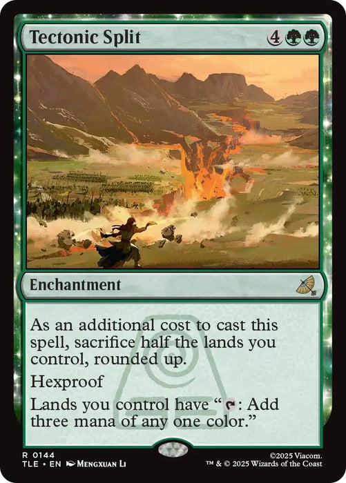 Image for Tectonic Split (144) [Avatar: The Last Airbender: Eternal-Legal] - Magic: The Gathering