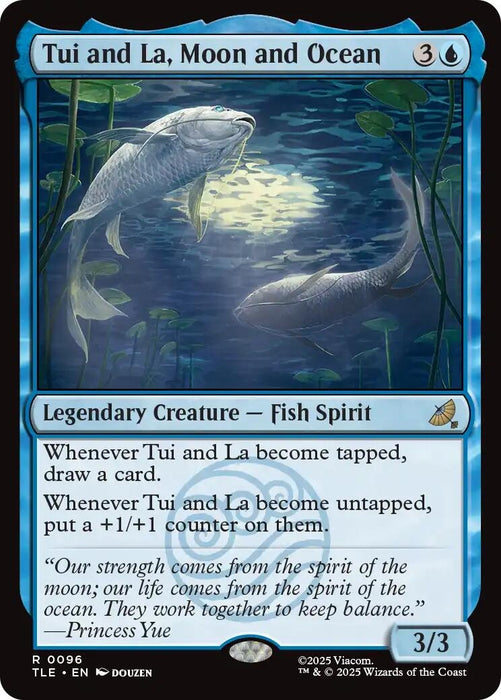 Image for Tui and La, Moon and Ocean (96) [Avatar: The Last Airbender: Eternal-Legal] - Magic: The Gathering