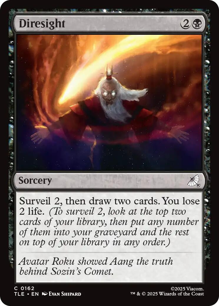 Image for Diresight (162) [Avatar: The Last Airbender: Eternal-Legal] - Magic: The Gathering