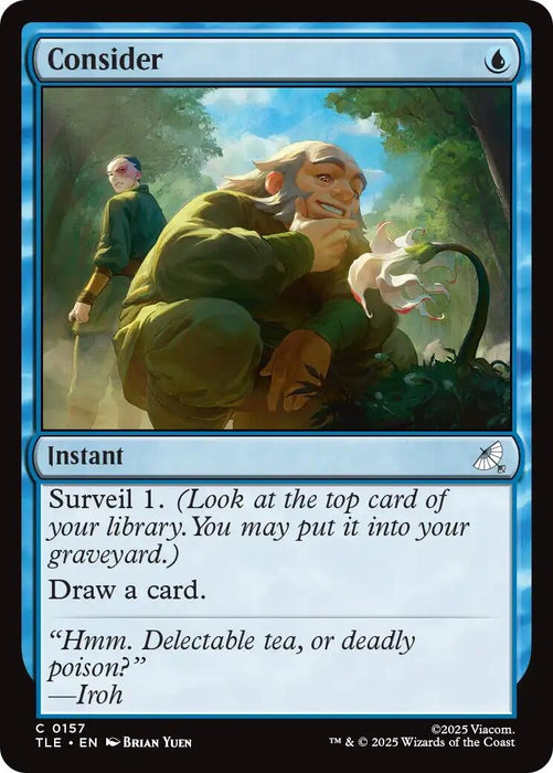 Image for Consider (157) [Avatar: The Last Airbender: Eternal-Legal] - Magic: The Gathering