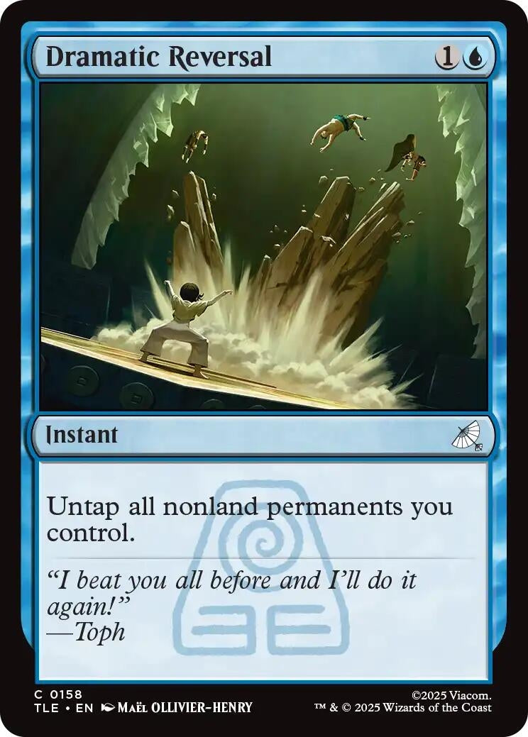 Image for Dramatic Reversal (158) [Avatar: The Last Airbender: Eternal-Legal] - Magic: The Gathering