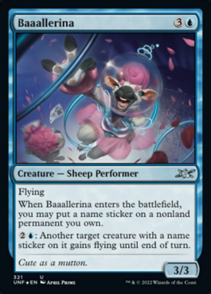 Baaallerina (Galaxy Foil) (321) [Unfinity]