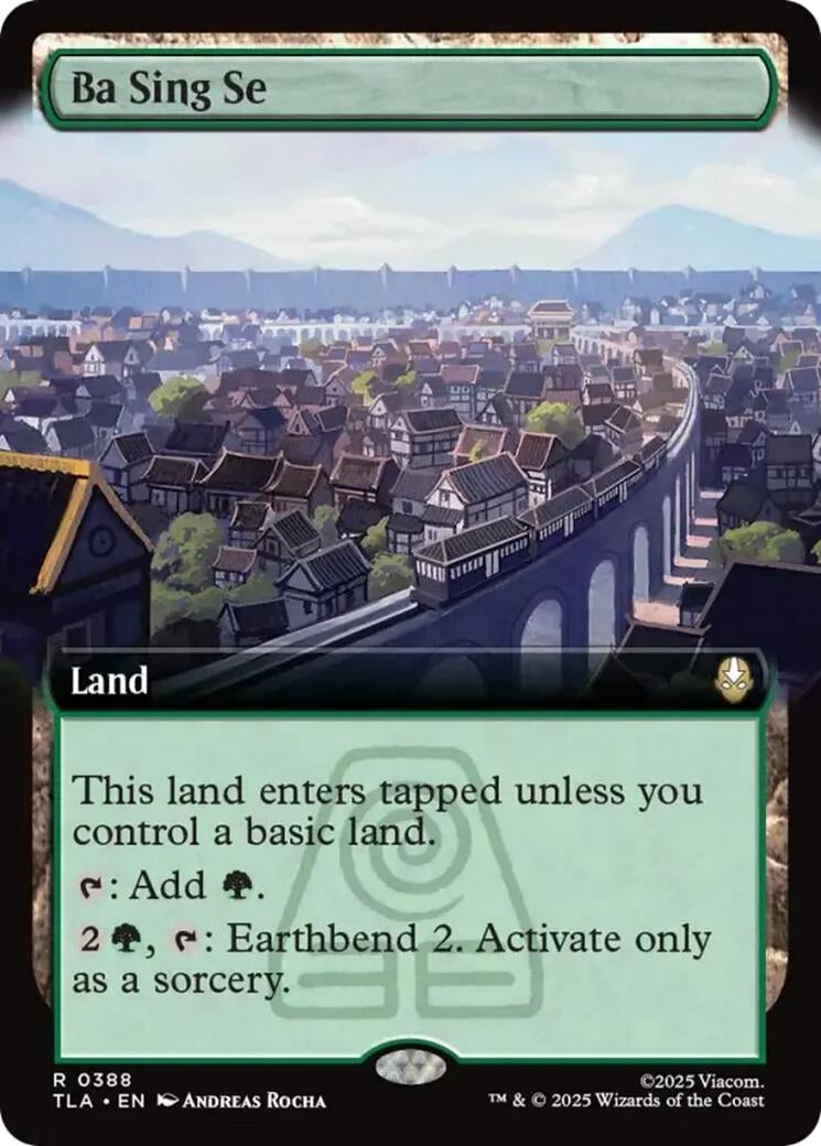 Image for Ba Sing Se (Extended Art) (388) [Avatar: The Last Airbender] - Magic: The Gathering
