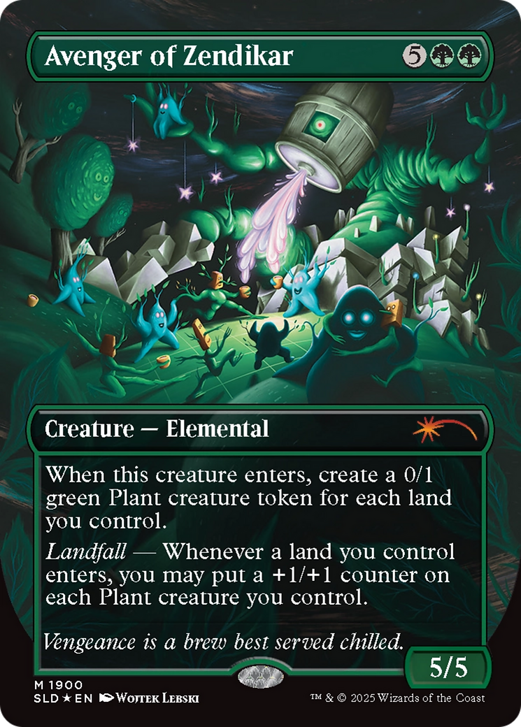 Avenger of Zendikar (Double Rainbow Foil) (1900) [Secret Lair Drop Series]