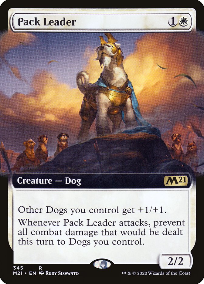 Pack Leader (Extended Art) (345) [Core Set 2021]