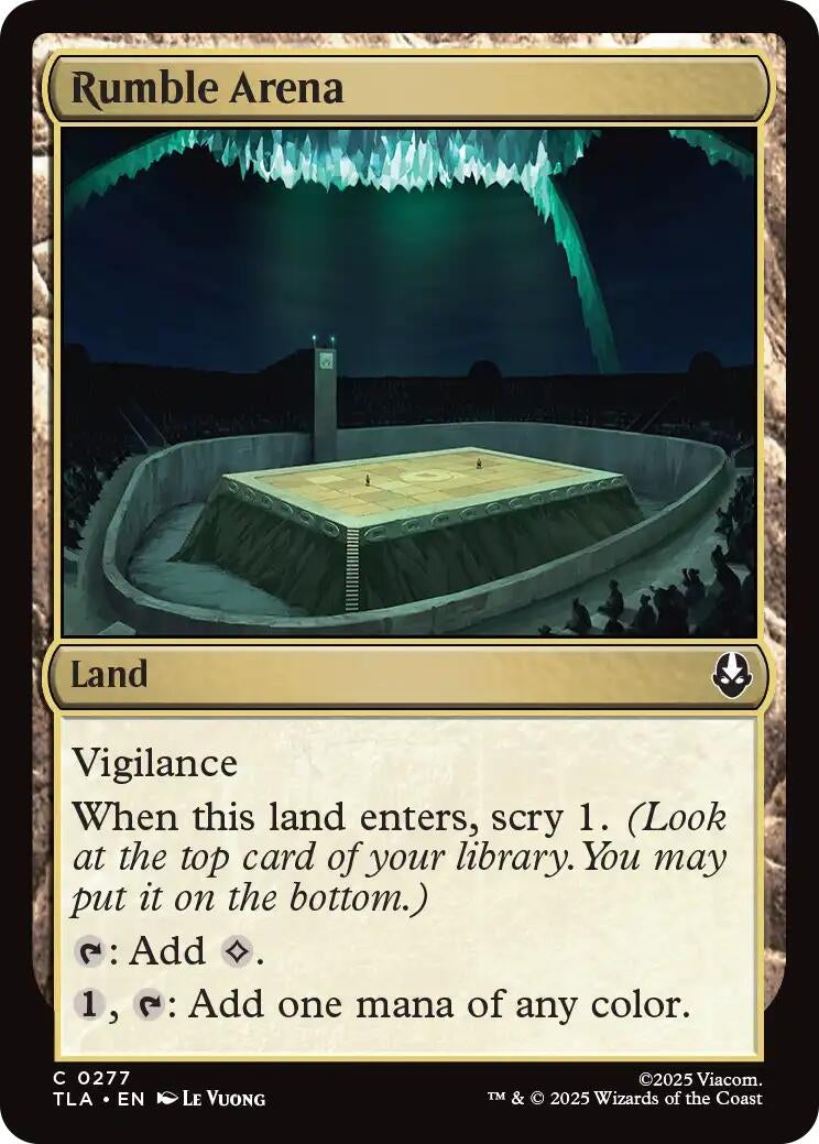 Image for Rumble Arena (277) [Avatar: The Last Airbender] - Magic: The Gathering