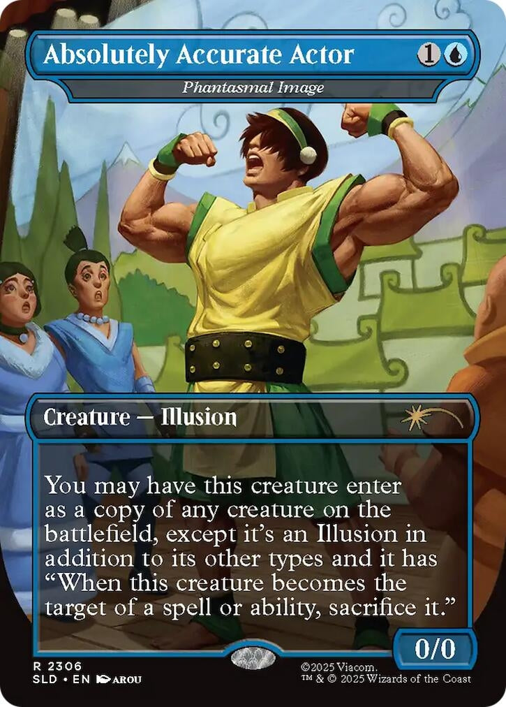 Image for Absolutely Accurate Actor - Phantasmal Image (2306) - Magic: The Gathering