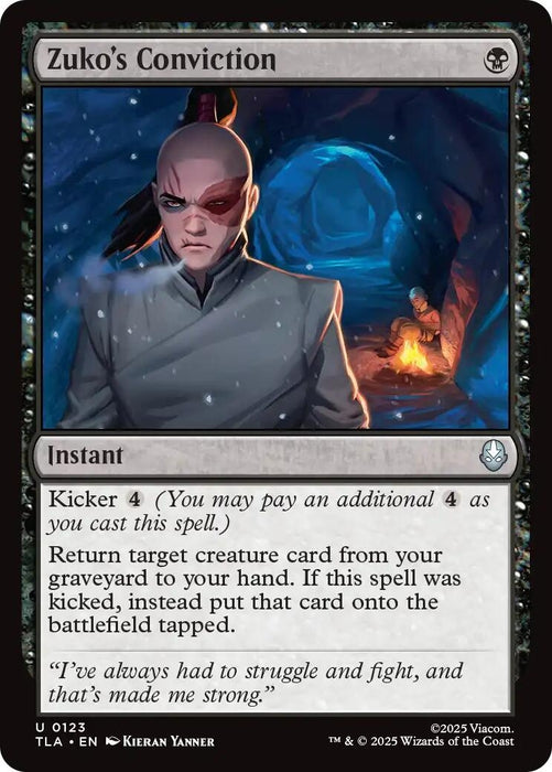 Image for Zuko's Conviction (123) [Avatar: The Last Airbender] - Magic: The Gathering