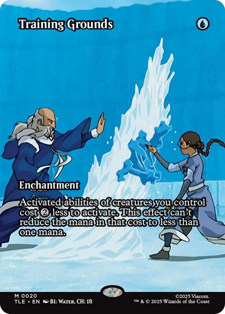 Image for Training Grounds (Borderless) (20) [Avatar: The Last Airbender: Eternal-Legal] - Magic: The Gathering