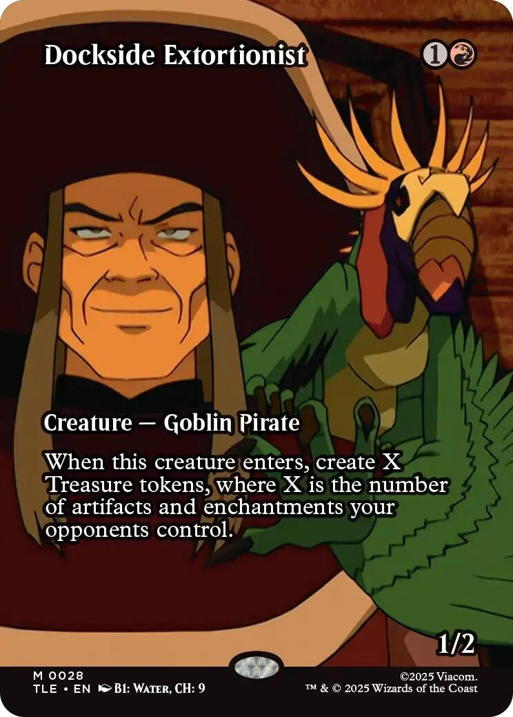 Image for Dockside Extortionist (Borderless) (28) [Avatar: The Last Airbender: Eternal-Legal] - Magic: The Gathering