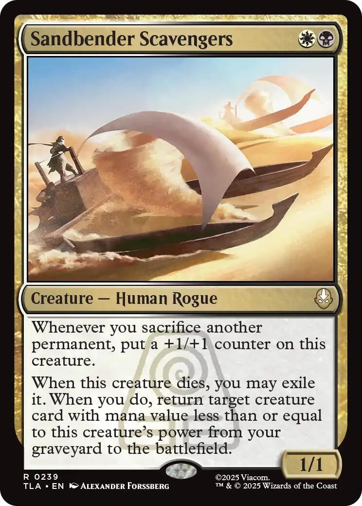 Image for Sandbender Scavengers (239) [Avatar: The Last Airbender] - Magic: The Gathering