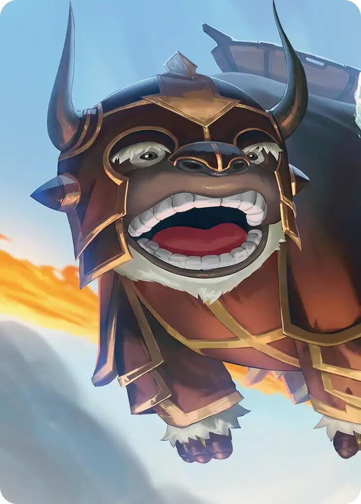 Image for Appa, the Vigilant Art Card [Avatar: The Last Airbender] - Magic: The Gathering