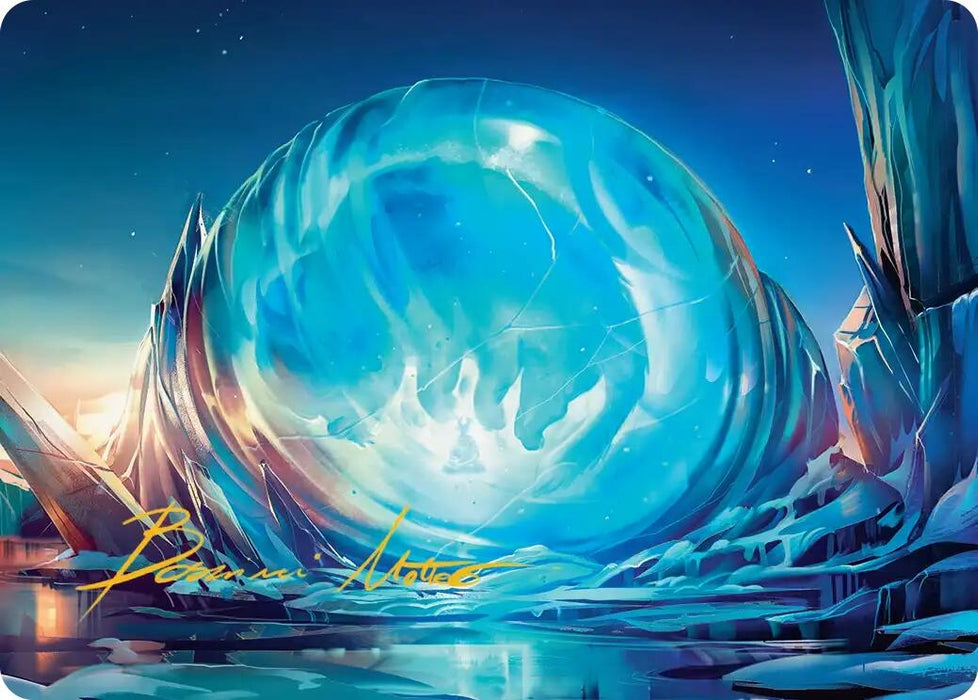 Image for Aang's Iceberg Art Card (Gold-Stamped Signature) (2) [Avatar: The Last Airbender] - Magic: The Gathering