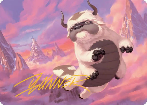 Image for Appa, Aang's Companion Art Card (Gold-Stamped Signature) (31) [Avatar: The Last Airbender] - Magic: The Gathering