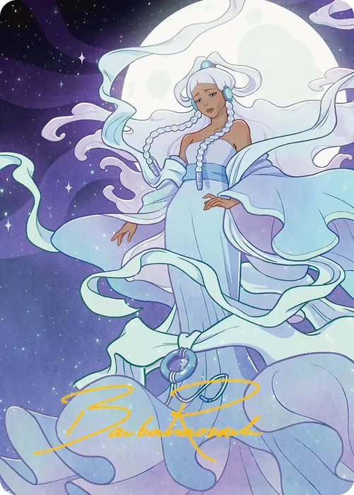 Image for Yue, the Moon Spirit 2 Art Card (Gold-Stamped Signature) (41) [Avatar: The Last Airbender] - Magic: The Gathering