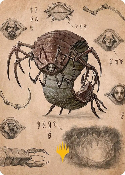 Image for Koh, the Face Stealer 2 Art Card (Gold-Stamped Planeswalker Symbol) (34) [Avatar: The Last Airbender] - Magic: The Gathering