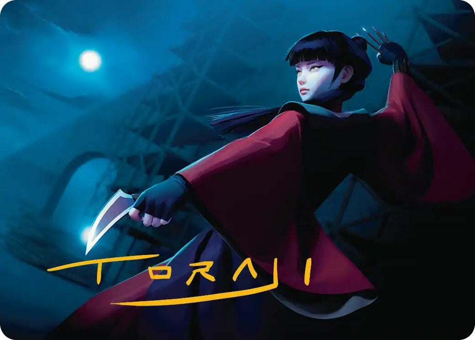 Image for Mai, Jaded Edge Art Card (Gold-Stamped Signature) (10) [Avatar: The Last Airbender] - Magic: The Gathering
