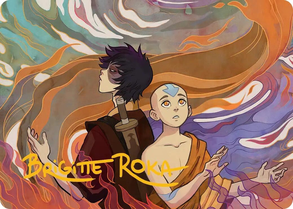 Image for Fated Firepower Art Card (Gold-Stamped Signature) (43) [Avatar: The Last Airbender] - Magic: The Gathering