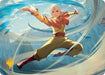 Image for Aang, Swift Savior Art Card (Gold-Stamped Planeswalker Symbol) (20) [Avatar: The Last Airbender] - Magic: The Gathering
