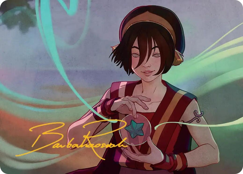 Image for Toph, the First Metalbender Art Card (Gold-Stamped Signature) (49) [Avatar: The Last Airbender] - Magic: The Gathering