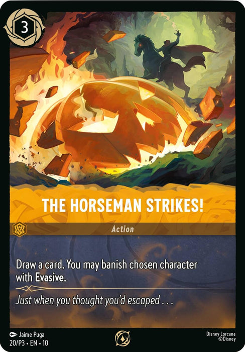 Image for The Horseman Strikes! (20) [Disney Lorcana Promo Cards] - Disney Lorcana