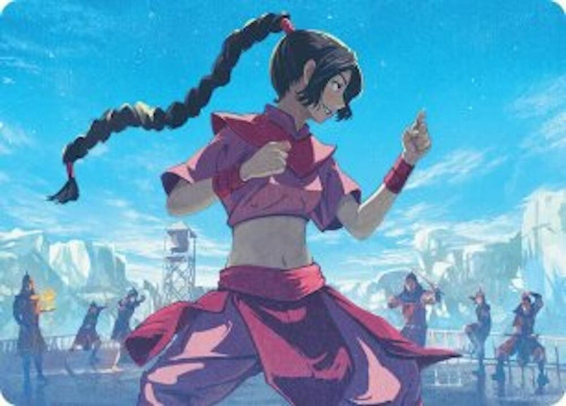 Image for Ty Lee, Chi Blocker Art Card (5) [Avatar: The Last Airbender] - Magic: The Gathering