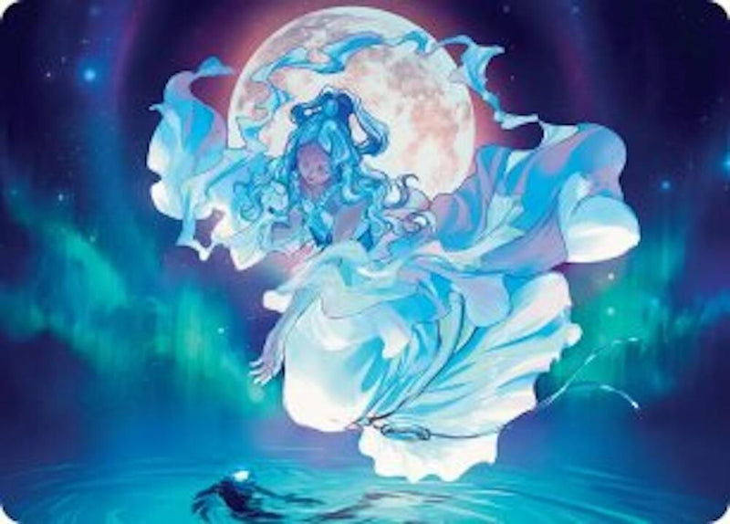 Image for Yue, the Moon Spirit Art Card (7) [Avatar: The Last Airbender] - Magic: The Gathering