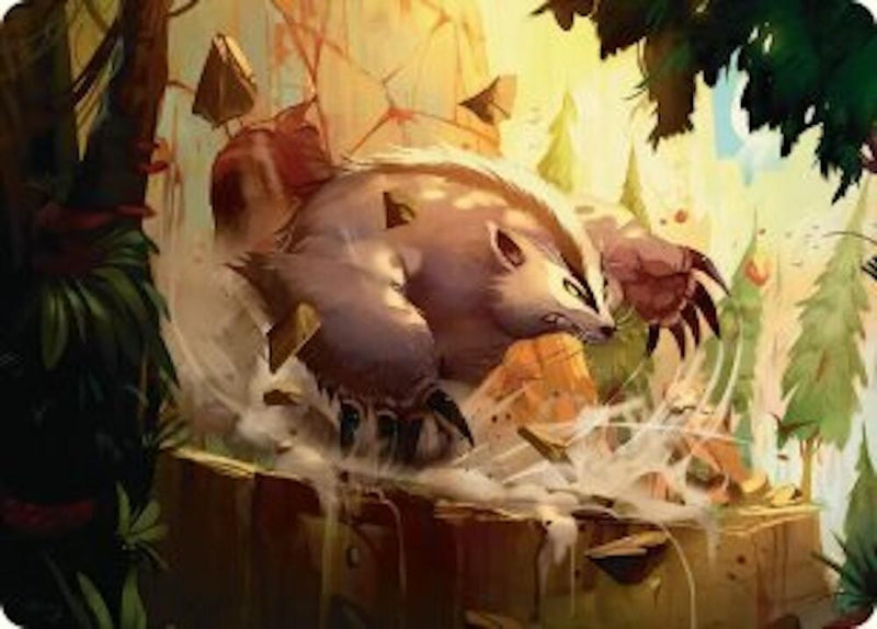 Image for Badgermole Art Card (12) [Avatar: The Last Airbender] - Magic: The Gathering