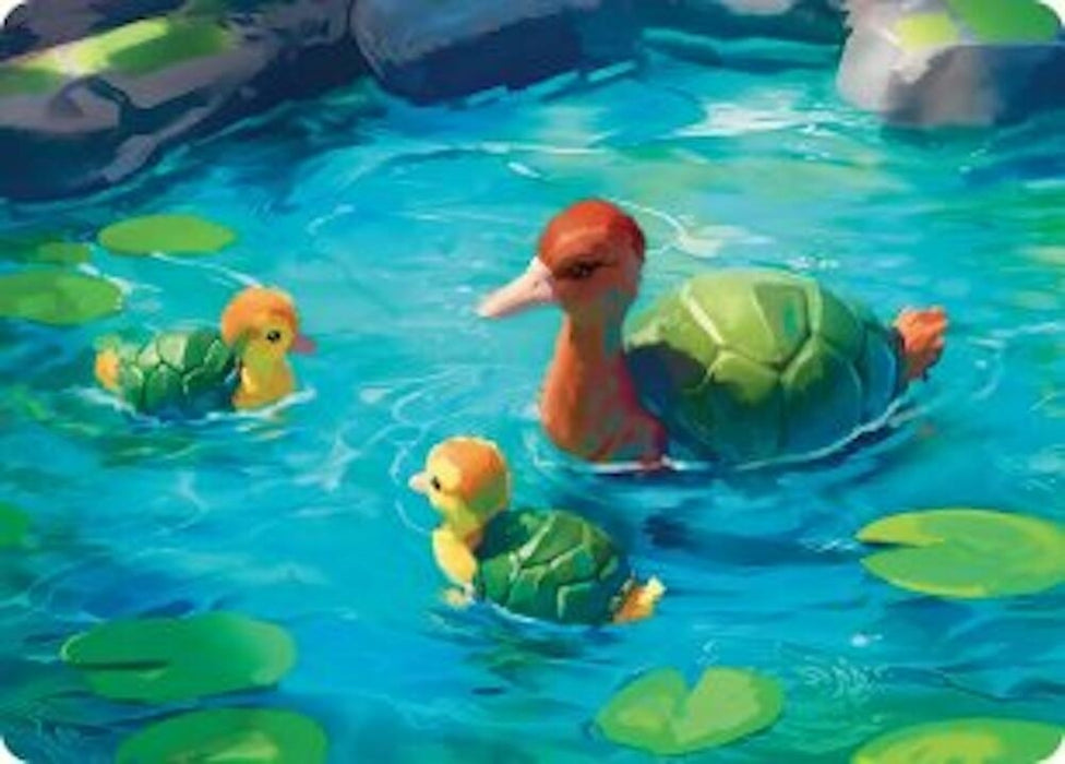 Image for Turtle-Duck Art Card (18) [Avatar: The Last Airbender] - Magic: The Gathering