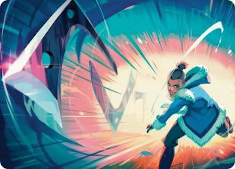 Image for Trusty Boomerang Art Card (25) [Avatar: The Last Airbender] - Magic: The Gathering