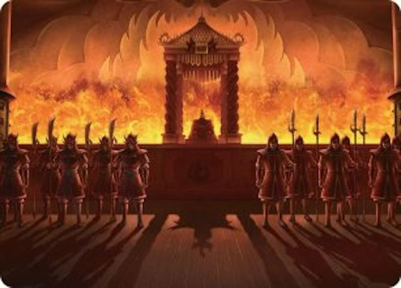 Image for Fire Lord Ozai Art Card (27) [Avatar: The Last Airbender] - Magic: The Gathering
