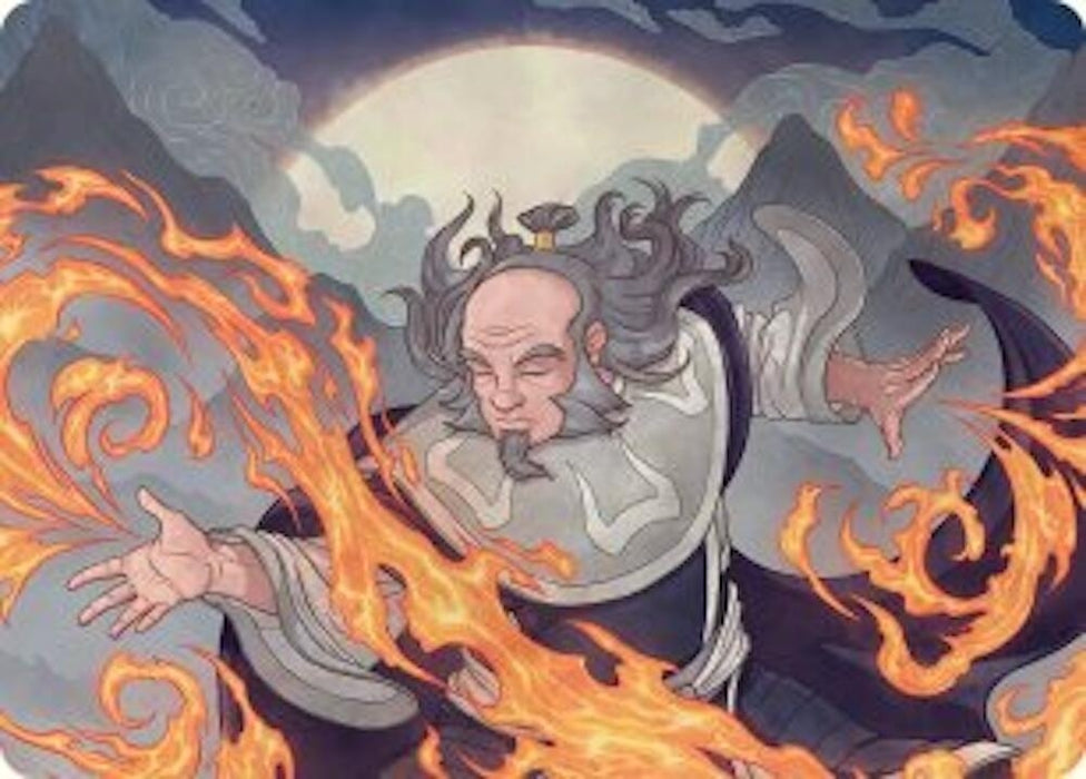 Image for Iroh, Grand Lotus Art Card (47) [Avatar: The Last Airbender] - Magic: The Gathering