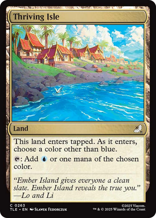 Image for Thriving Isle (263) [Avatar: The Last Airbender: Eternal-Legal] - Magic: The Gathering