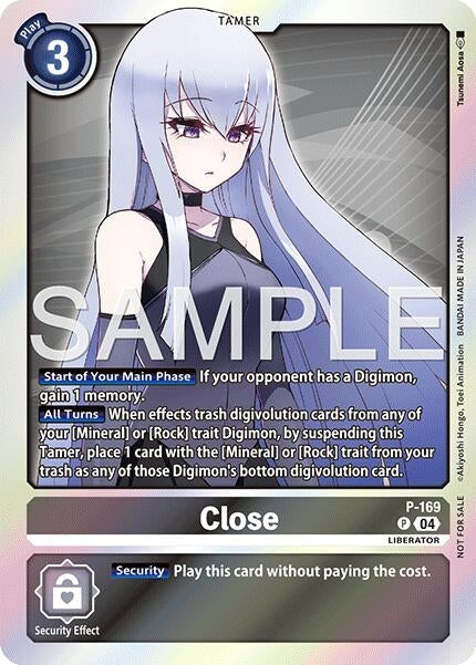 Image for Close (Event Pack 8) (P-169 P) [Digimon Promotion Cards] - Digimon Card Game