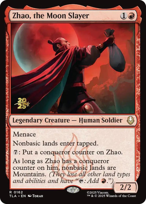 Image for Zhao, the Moon Slayer (162) - Magic: The Gathering