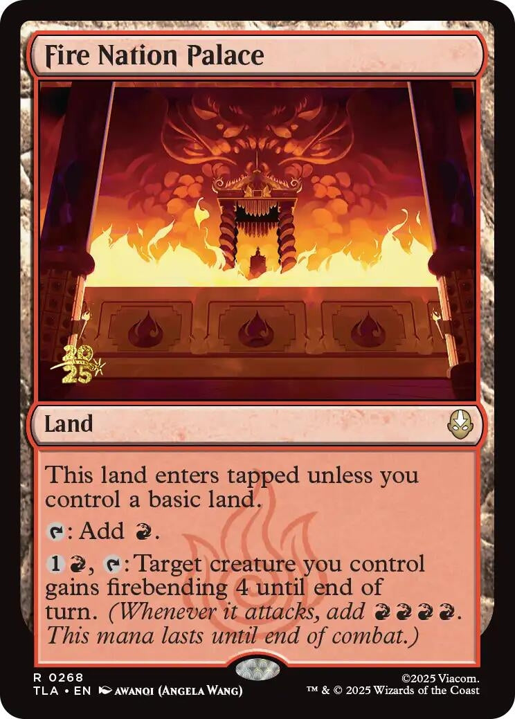 Image for Fire Nation Palace (268) - Magic: The Gathering