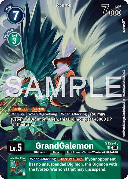 GrandGalemon (ST22-13 SR) [Starter Deck 22: Amethyst Mandala Advanced Deck Set]